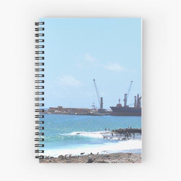 Item preview, A view of the sea port in Xamar Weyne, Mogadishu, Somalia. designed and sold by VintageSomalia.
