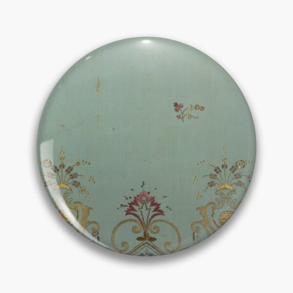 Item preview, Flowered Blue Silk Pattern designed and sold by CatbellyDesigns.
