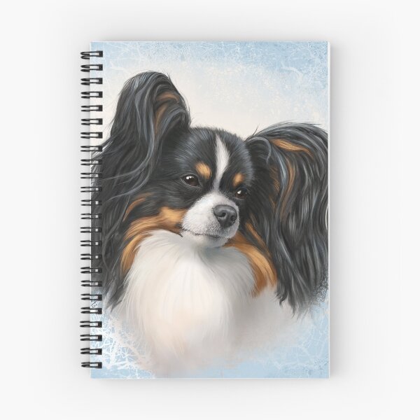 Item preview, Tri Color Papillon Portrait "Sky" designed and sold by genesia.