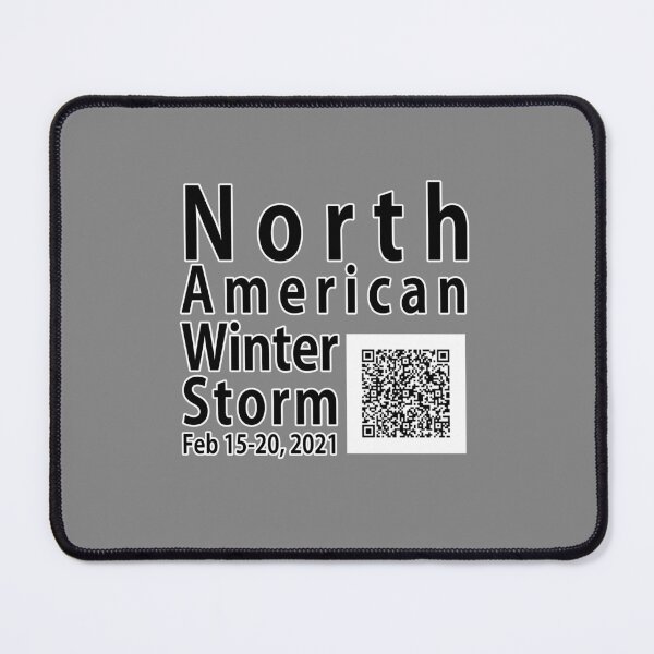 Item preview, North American Winter Storm 2021 USA designed and sold by PodiShawna.