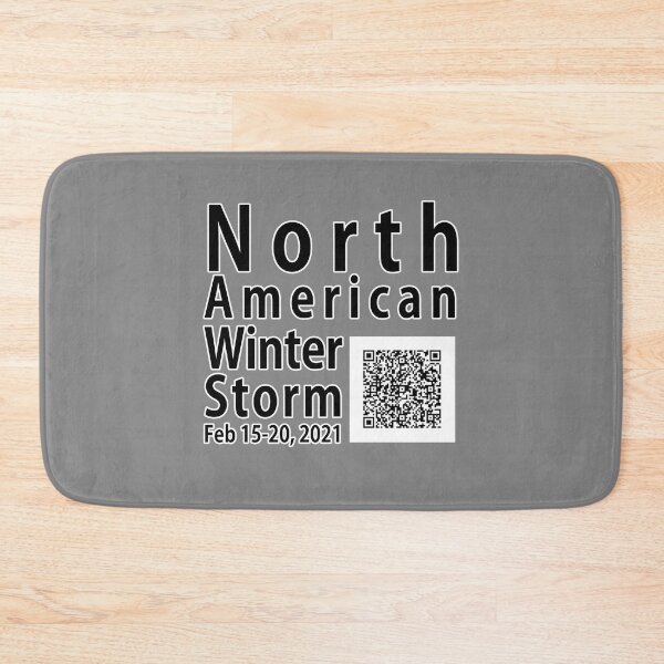 Item preview, North American Winter Storm 2021 USA designed and sold by PodiShawna.