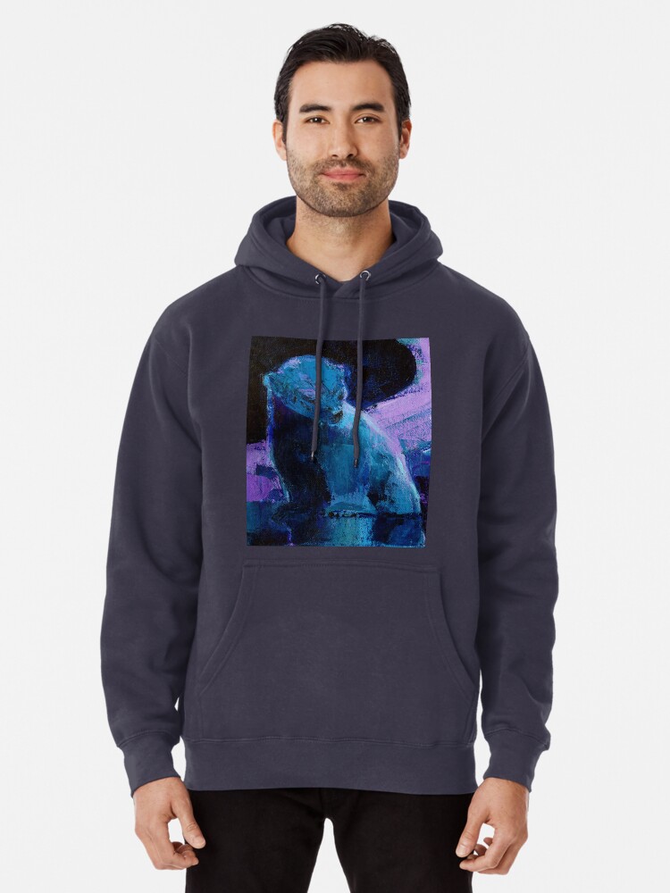 polar hoodie purple