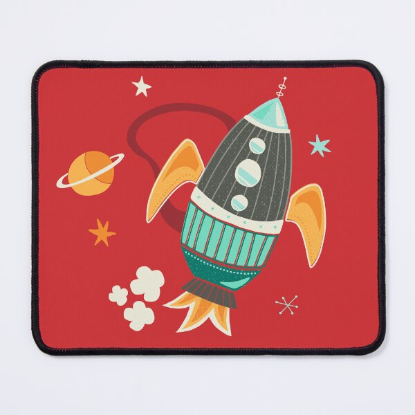 Item preview, Mid Century Spaceship Rocket Outer Space designed and sold by Heather Rosas.