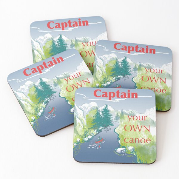 Item preview, Be the captain of your own canoe designed and sold by Pachionart.