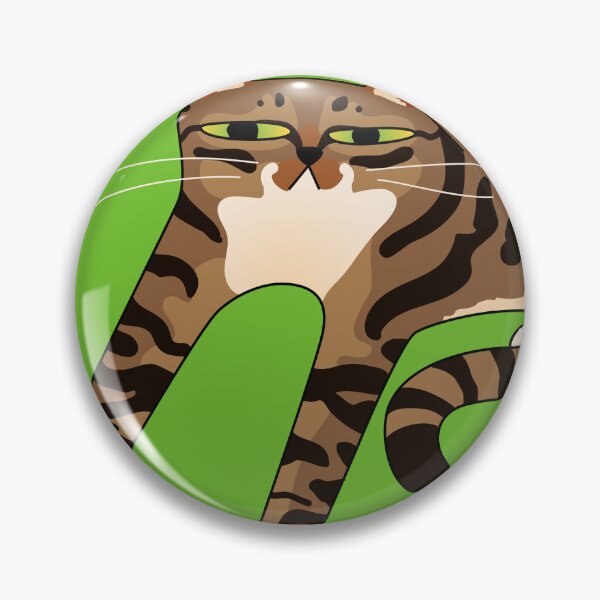 Item preview, Long Brown Tabby Cat designed and sold by Zia Frazier.