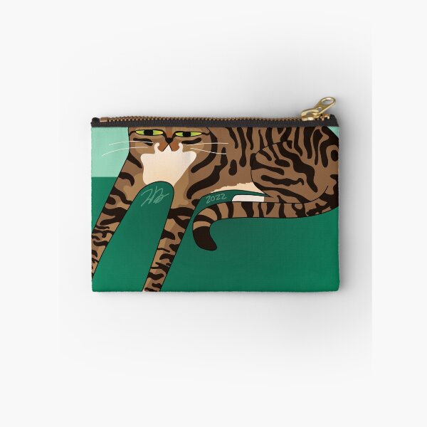 Item preview, Long Brown Tabby Cat designed and sold by Zia Frazier.