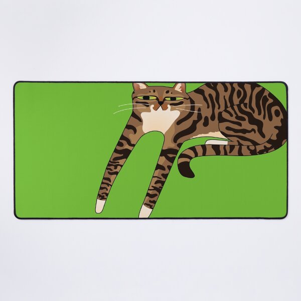 Item preview, Long Brown Tabby Cat designed and sold by Zia Frazier.