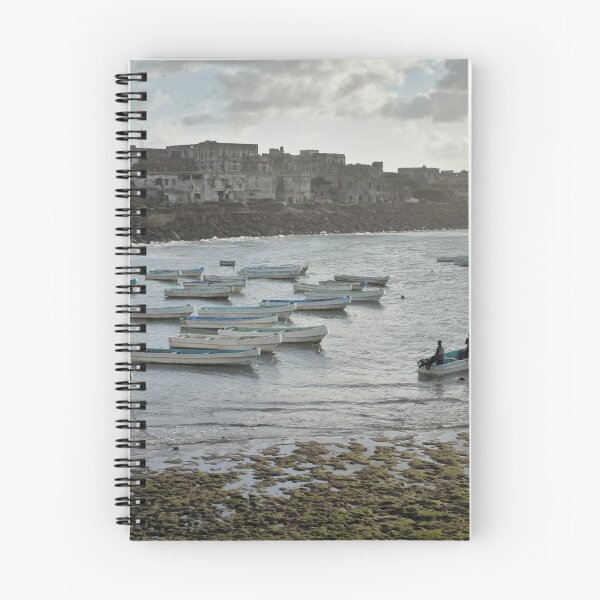 Item preview, Old port in Mogadishu Somalia designed and sold by VintageSomalia.