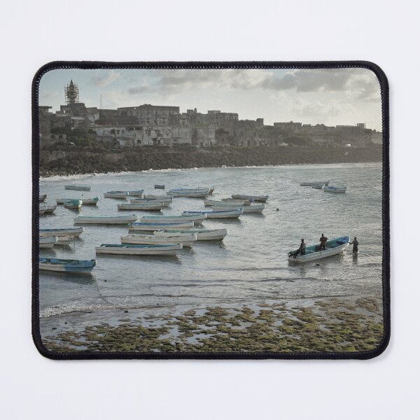 Item preview, Old port in Mogadishu Somalia designed and sold by VintageSomalia.