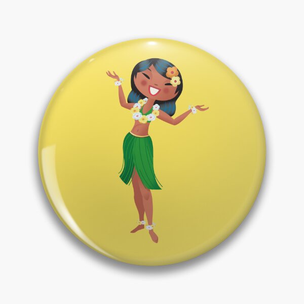 Item preview, Hawaiian dancing girl designed and sold by russelltate.