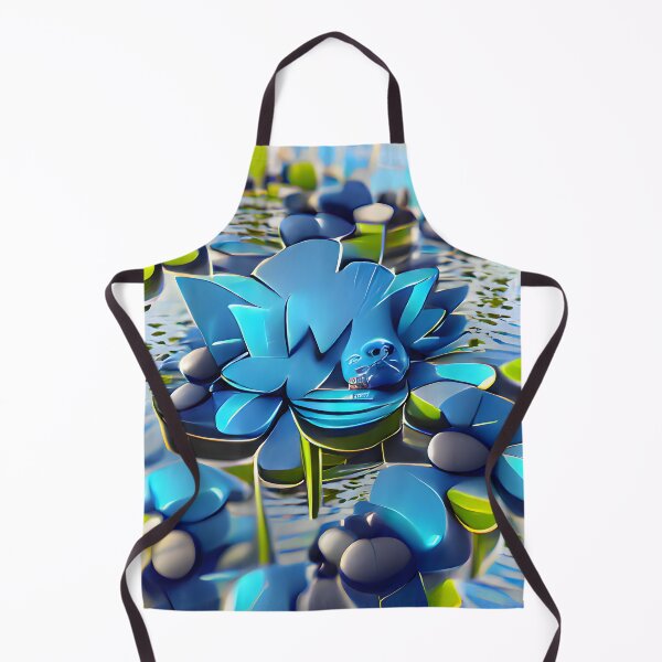 Item preview, Blue Water Lily designed and sold by ybaltaci.