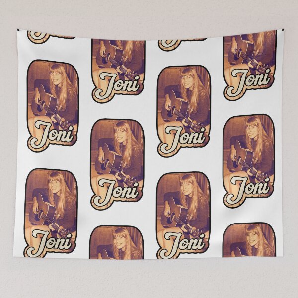 Item preview, Retro Joni Joan Anderson Mitchell designed and sold by Cuttintees.