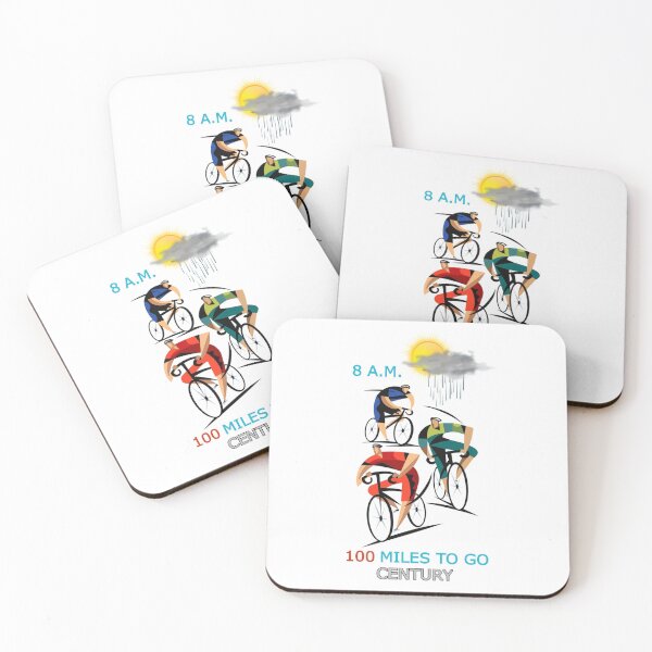 Item preview, Early Morning Bicycling Race designed and sold by ArtCollectables.