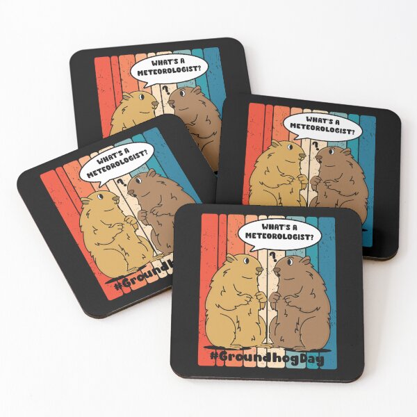 Item preview, Funny Groundhog Day Ground hog Meteorologist designed and sold by GravitiTees.