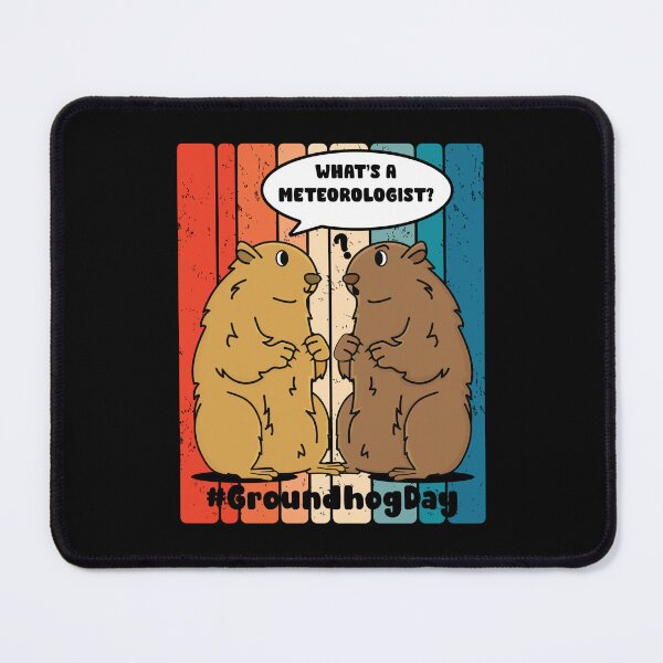 Item preview, Funny Groundhog Day Ground hog Meteorologist designed and sold by GravitiTees.