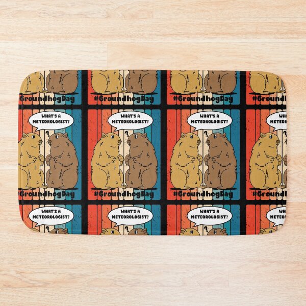 Item preview, Funny Groundhog Day Ground hog Meteorologist designed and sold by GravitiTees.