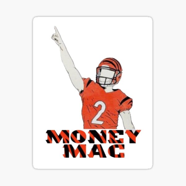 Money Mac Pherson Bengals Sticker' Sticker for Sale by marblequeen