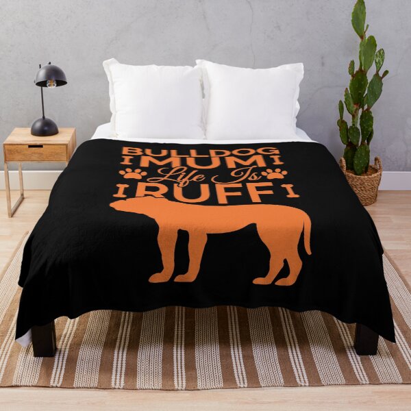 Item preview, Bulldog Mum Life Is Ruff designed and sold by Styler Design.