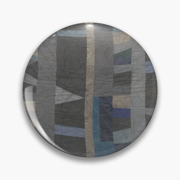 Item preview, Blue and Grey Geometric Quilted Pattern designed and sold by CatbellyDesigns.