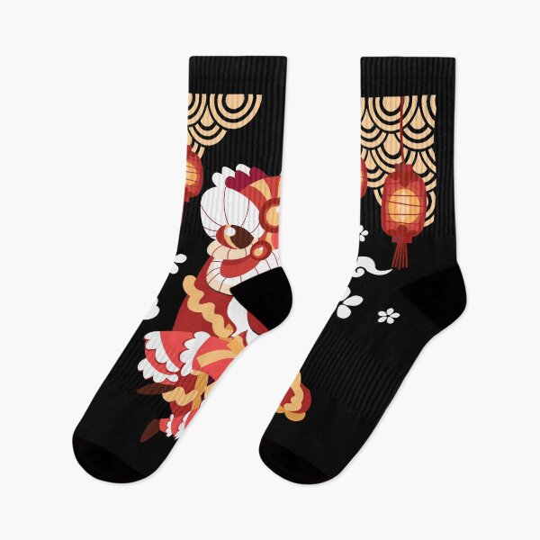 Item preview, Lion Dance Head Festival Happy Chinese New Year designed and sold by johnta17.