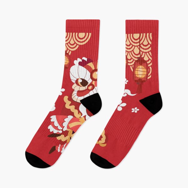 Item preview, Lion Dance Head Festival Happy Chinese New Year - red designed and sold by johnta17.