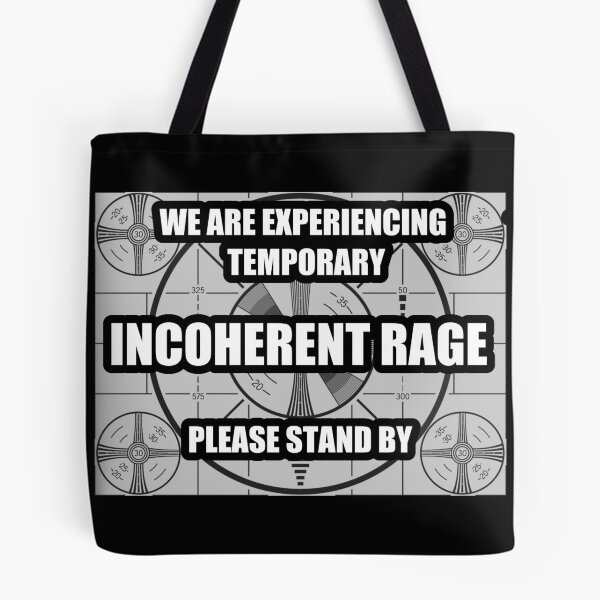 Item preview, Technical Difficulties (Incoherent Rage) designed and sold by sewohayami.