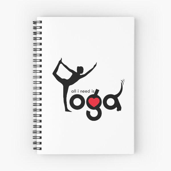 Item preview, All I Need Is Love And Yoga And A Dog designed and sold by iSeek.