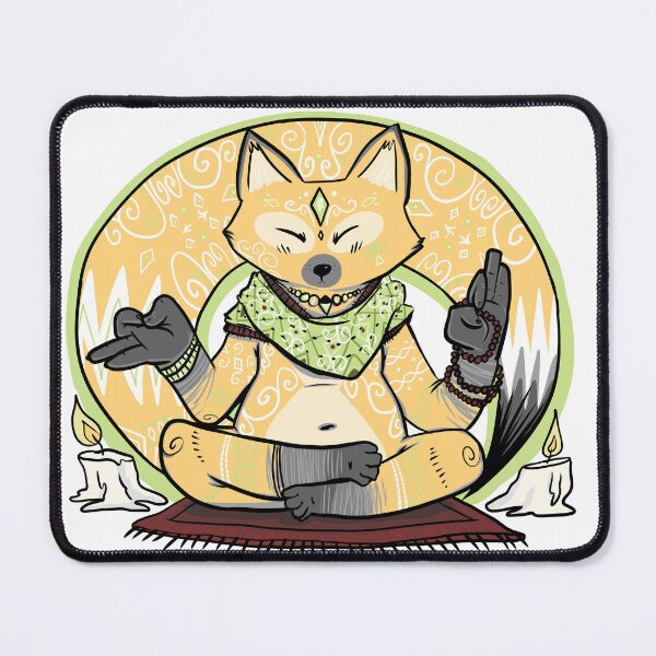 Item preview, Lucky Mystic Fox designed and sold by WeirdTrails.