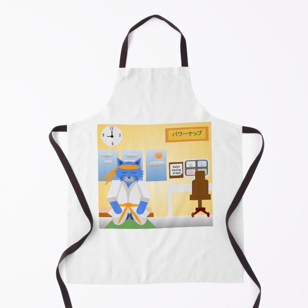 Item preview, POWER NAP CAT : WORK FROM HOME w/blue cat designed and sold by CatgangSG.