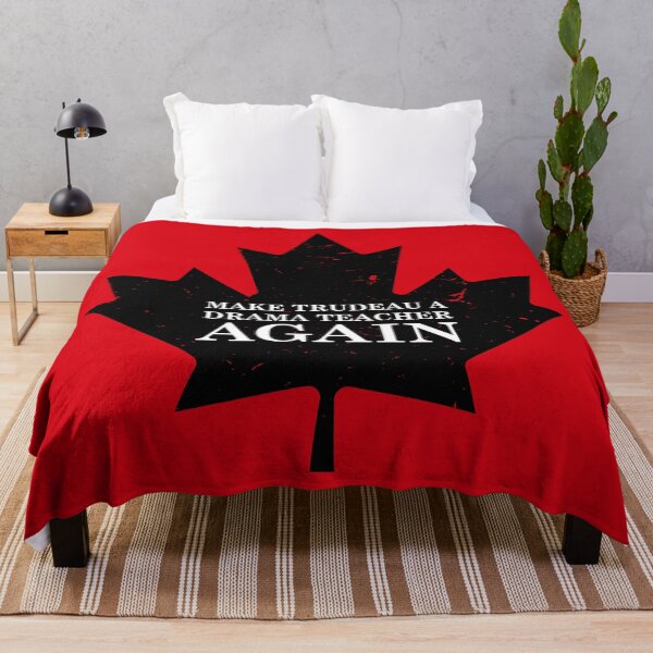 Item preview, Hacer que Trudeau vuelva a ser profesor de teatro Canada Maple Leaf designed and sold by BetterDaze.