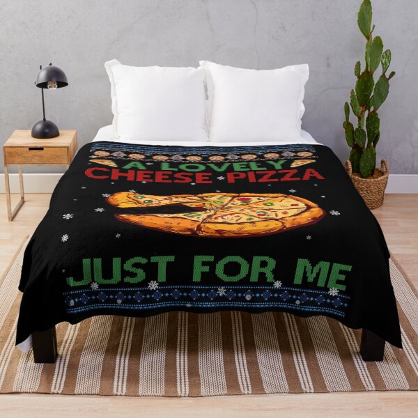 Item preview, A Lovely Cheese Pizza Alone Funny X-Mas Home designed and sold by smile20001.
