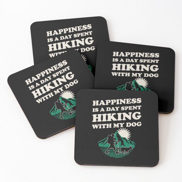 Item preview, Happiness Is A Day Spent Hiking With My Dog designed and sold by Allan Dolloso.