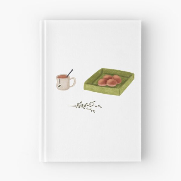 Item preview, Handdrawn tea and bread for breakfast designed and sold by tamongg14.