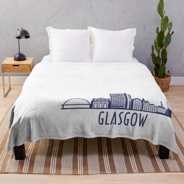 Artikelvorschau, Glasgow-Skyline entworfen und verkauft von patternprint1.