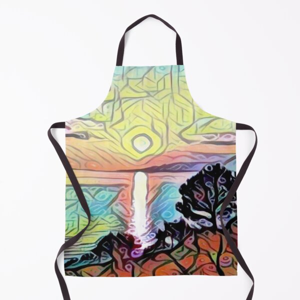 Item preview, Maratea Italy Sunset Photograph Enhanced With AI (Artificial Intelligence) designed and sold by Bowbubble.