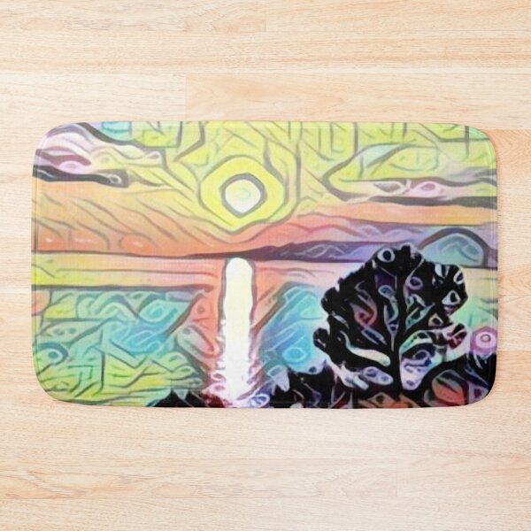 Item preview, Maratea Italy Sunset Photograph Enhanced With AI (Artificial Intelligence) designed and sold by Bowbubble.