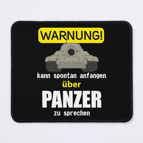 Item preview, In German: Warnung! Kann spontan anfangen über Panzer zu sprechen (Jagdtiger) designed and sold by FAawRay.