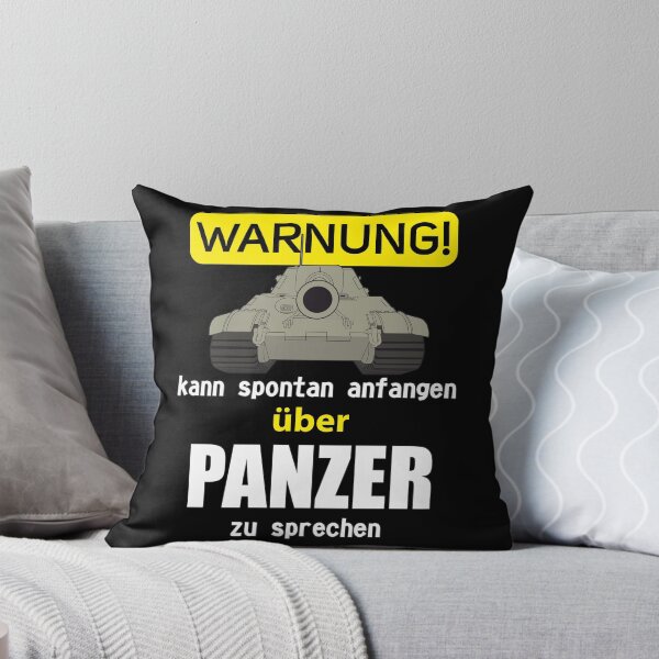 Item preview, In German: Warnung! Kann spontan anfangen über Panzer zu sprechen (Jagdtiger) designed and sold by FAawRay.