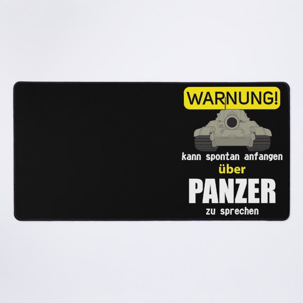 Item preview, In German: Warnung! Kann spontan anfangen über Panzer zu sprechen (Jagdtiger) designed and sold by FAawRay.
