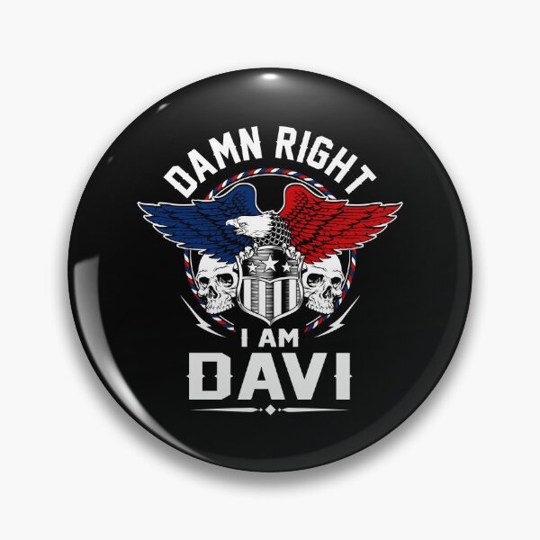 Item preview, Davi Name T Shirt - Damn Right I Am Davi Gift Item Tee designed and sold by artiagasonya.
