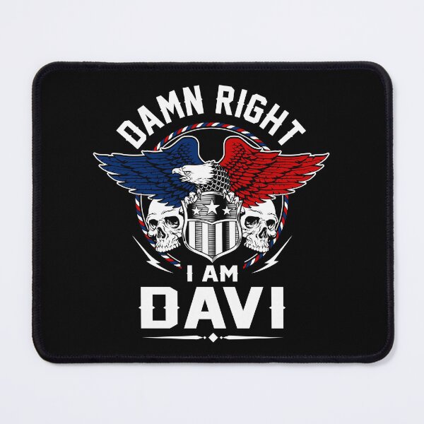 Item preview, Davi Name T Shirt - Damn Right I Am Davi Gift Item Tee designed and sold by artiagasonya.