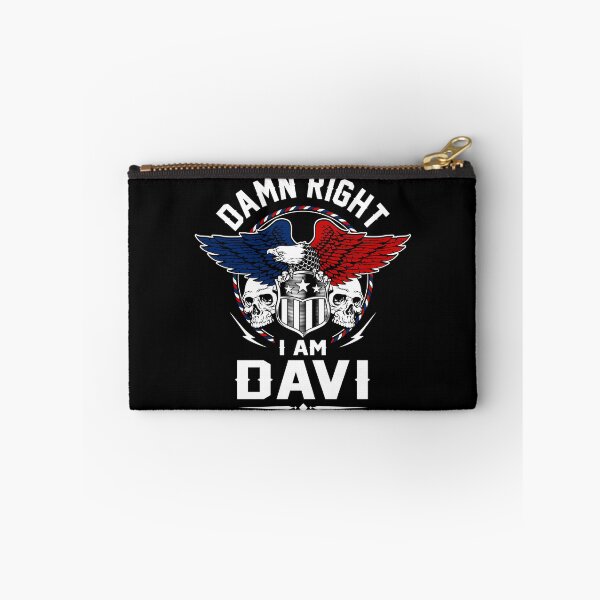 Item preview, Davi Name T Shirt - Damn Right I Am Davi Gift Item Tee designed and sold by artiagasonya.
