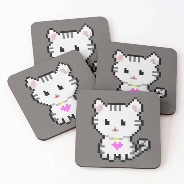 Item preview, Pixel cat designed and sold by PrankShop.