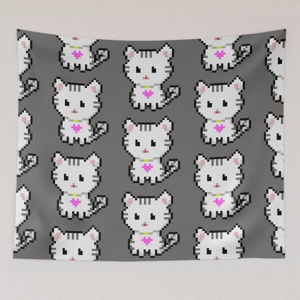 Item preview, Pixel cat designed and sold by PrankShop.