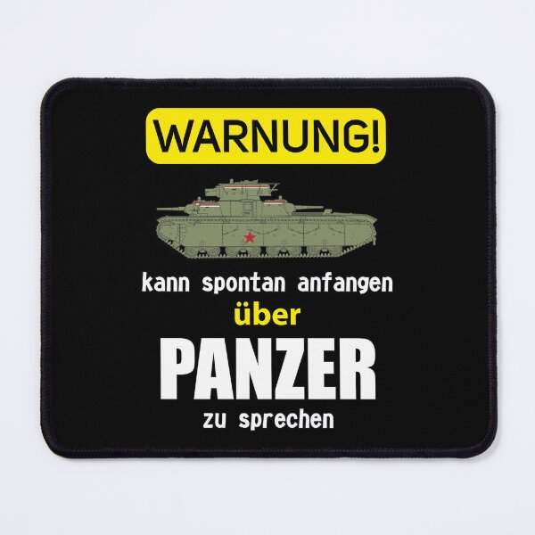 Item preview, In German: Warnung! Kann spontan anfangen über Panzer zu sprechen (T-35) designed and sold by FAawRay.