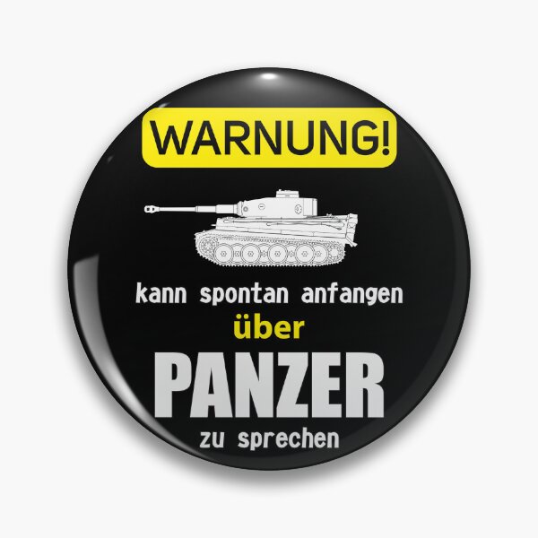 Item preview, In German: Warnung! Kann spontan anfangen über Panzer zu sprechen (Tiger) designed and sold by FAawRay.