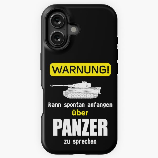 Artikel-Vorschau von Auf Deutsch: Warnung! Kann spontan beginnen über Panzer zu sprechen (Tiger), designt und verkauft von FAawRay.