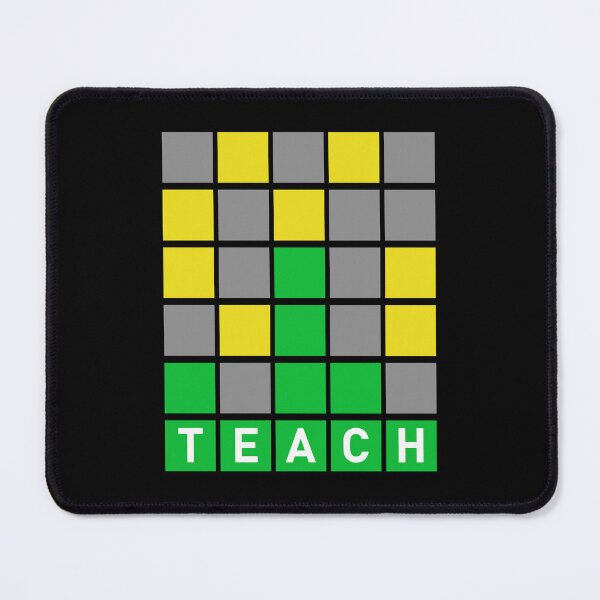 Item preview, Word Game Daily Puzzle Teach designed and sold by SpringMoonPress.