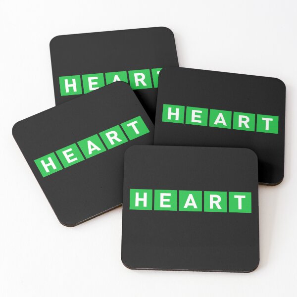 Item preview, Heart Word Game Daily Puzzle designed and sold by SpringMoonPress.