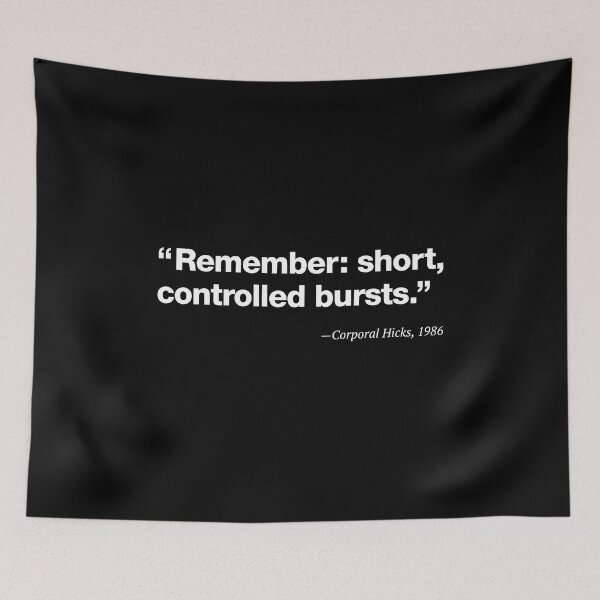 Item preview, Aliens Quote designed and sold by bluedog725.
